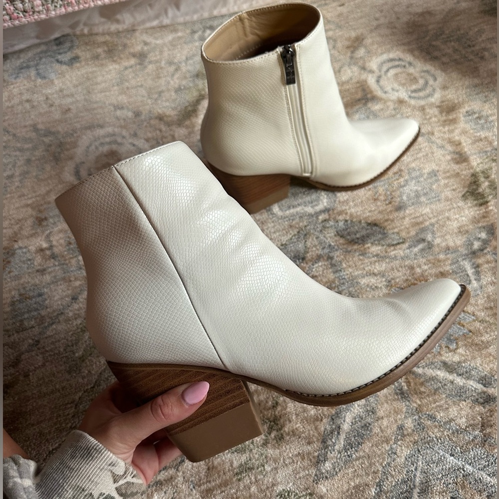 White Booties